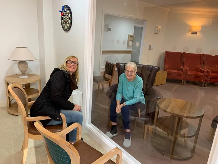Dedicated, Covid-safe indoor visiting suite opens at The Potteries care home